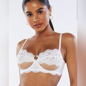 BOMBSHELL BRODERIE UNLINED LACE
BALCONETTE BRA